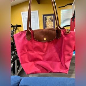 Lomchamp La Pliage nylon tote long handles